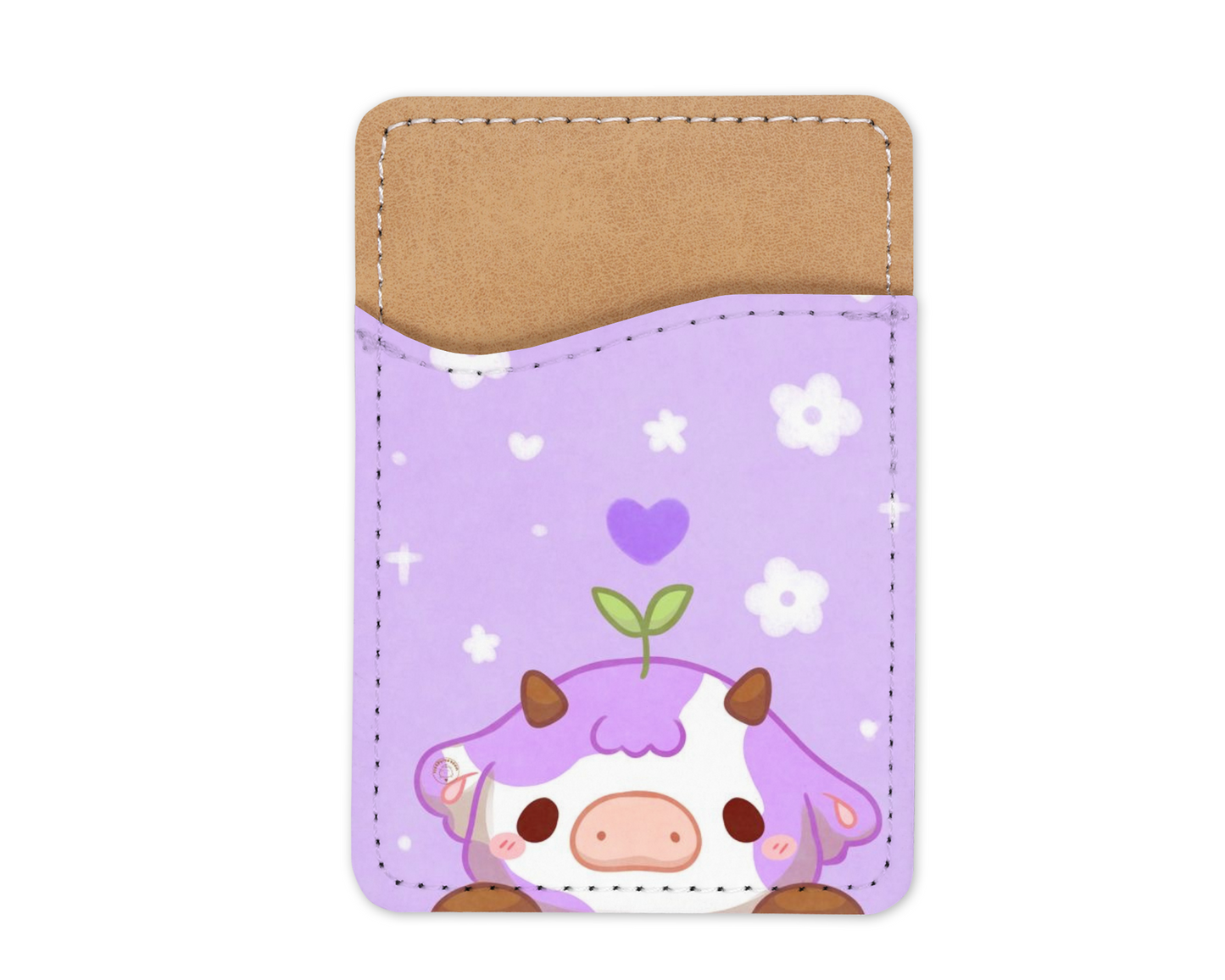 Cellphone Card Holder “Baby cow”