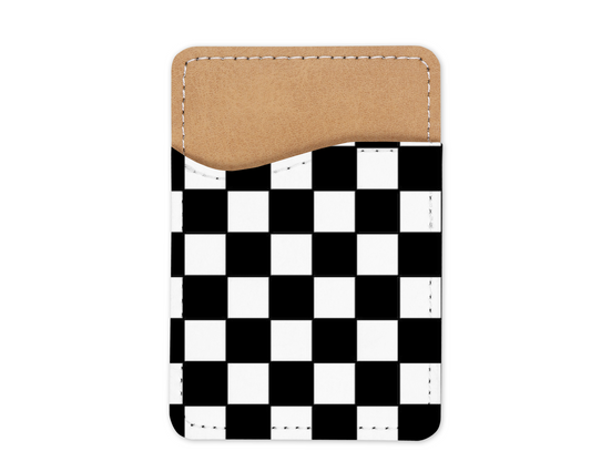 Cellphone Card Holder “Blanco y negro”