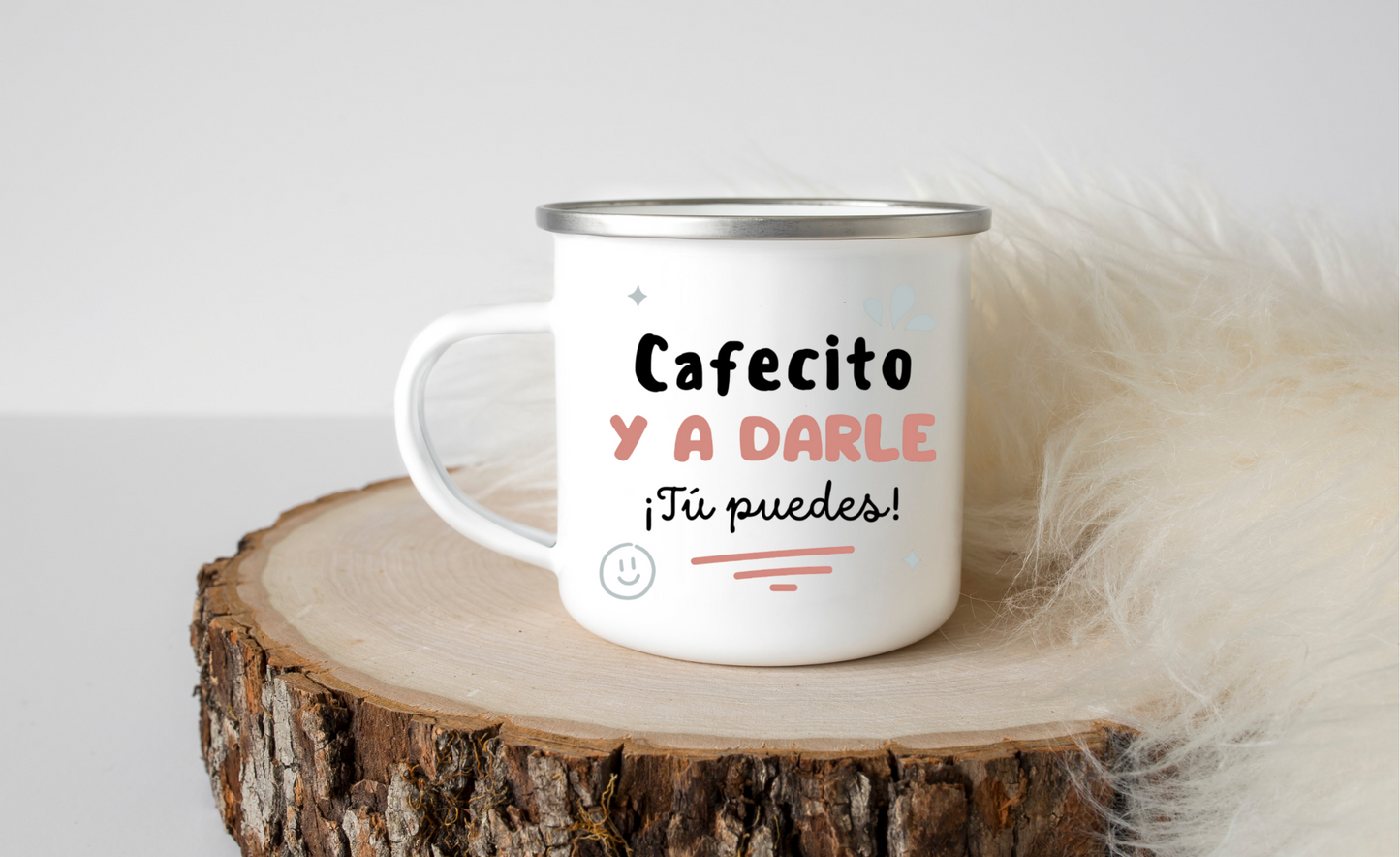 Mug “Cafecito y a darle”